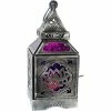 Discount ๐คฉ Kheops International Lotus Glass & Metal Lantern ~ Purple & Pink ~ Candle Holder Candles & Accessories ๐ 1 Kheops International Lotus Glass & Metal Lantern ~ Purple & Pink ~ Candle Holder Candles & Accessories