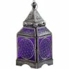 Budget ๐ Kheops International Flower Of Life Glass & Metal Lantern ~ Purple ~ Candle Holder Candles & Accessories ๐ 2 Kheops International Flower Of Life Glass & Metal Lantern ~ Purple ~ Candle Holder Candles & Accessories