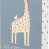 Primitives By Kathy Sale! Why Fit In When You Were Born To Stand Out Giraffe Colorful Block Sign