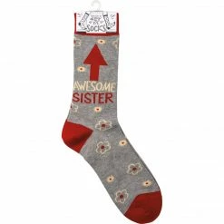 Cheapest ❤️ Primitives By Kathy Awesome Sister 🧦 Socks 🧨 7 Primitives By Kathy Awesome Sister Socks