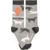 Cheapest ⭐ Primitives By Kathy Awesome 🐕 Dog Mom 🧦 Socks 😀 2 Primitives By Kathy Awesome Dog Mom Socks