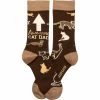 Primitives By Kathy Awesome Cat Dad Socks