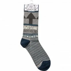 Primitives By Kathy Awesome Boyfriend Socks