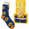Primitives By Kathy TGIF This Grandma Is Fabulous Socks & Box Sign Gift Set