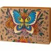 Primitives By Kathy One Day At A Time - Butterfly - Box Sign