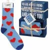 Coupon ๐งจ Primitives By Kathy My Best Friend I Love You ๐งฆ Socks & Box Sign Gift Set ๐งฆ Socks! ๐งฆ Socks! ๐งฆ Socks! โจ 2 Primitives By Kathy My Best Friend I Love You Socks & Box Sign Gift Set Socks! Socks! Socks!
