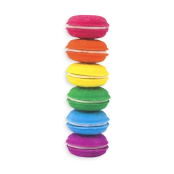 Ooly Macarons Vanilla-Scented Erasers Set