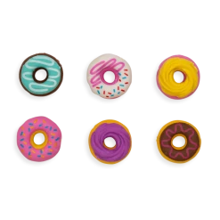 Ooly Dainty Donuts Vanilla-Scented Pencil Erasers Set Kids Crafts & Activities