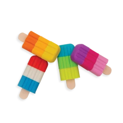 Ooly Icy Pops Fruit-Scented Popsicle Erasers Set