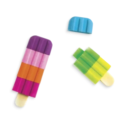 Ooly Icy Pops Fruit-Scented Popsicle Erasers Set