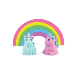 Ooly Unique Unicorns Strawberry-Scented Pencil Erasers Set