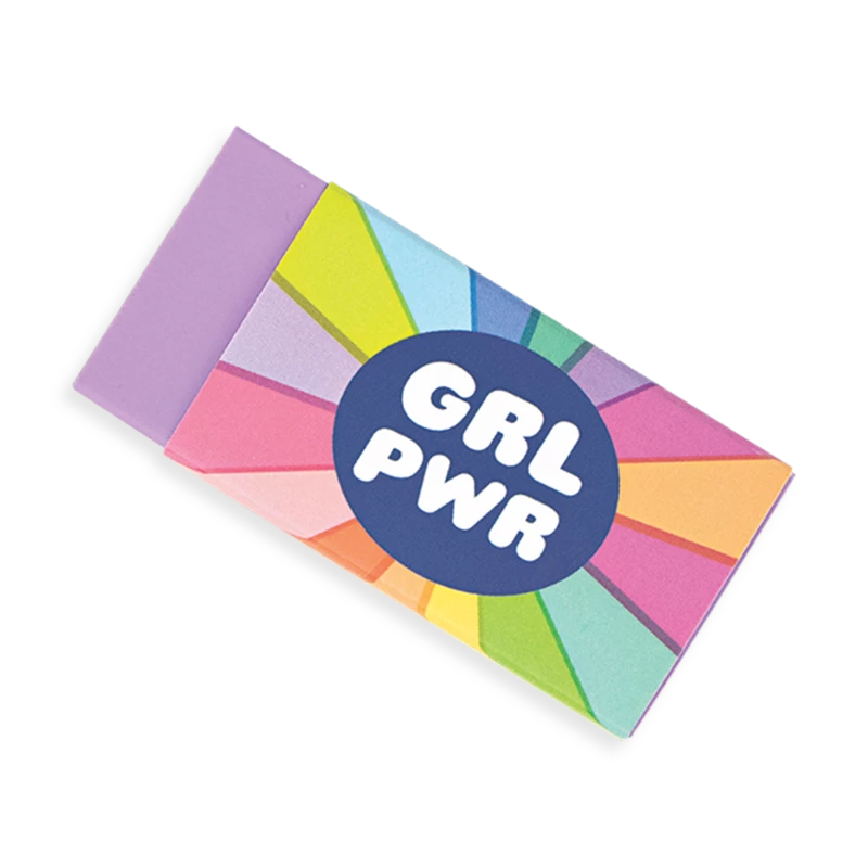 Hot Sale ⌛ Ooly GRL PWR Girl Power Pencil Erasers Set Kids Crafts & Activities 🎉 5 Ooly GRL PWR Girl Power Pencil Erasers Set Kids Crafts & Activities