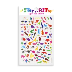 Ooly Itsy Bitsy Stickers - Jungle Pals Kids Crafts & Activities