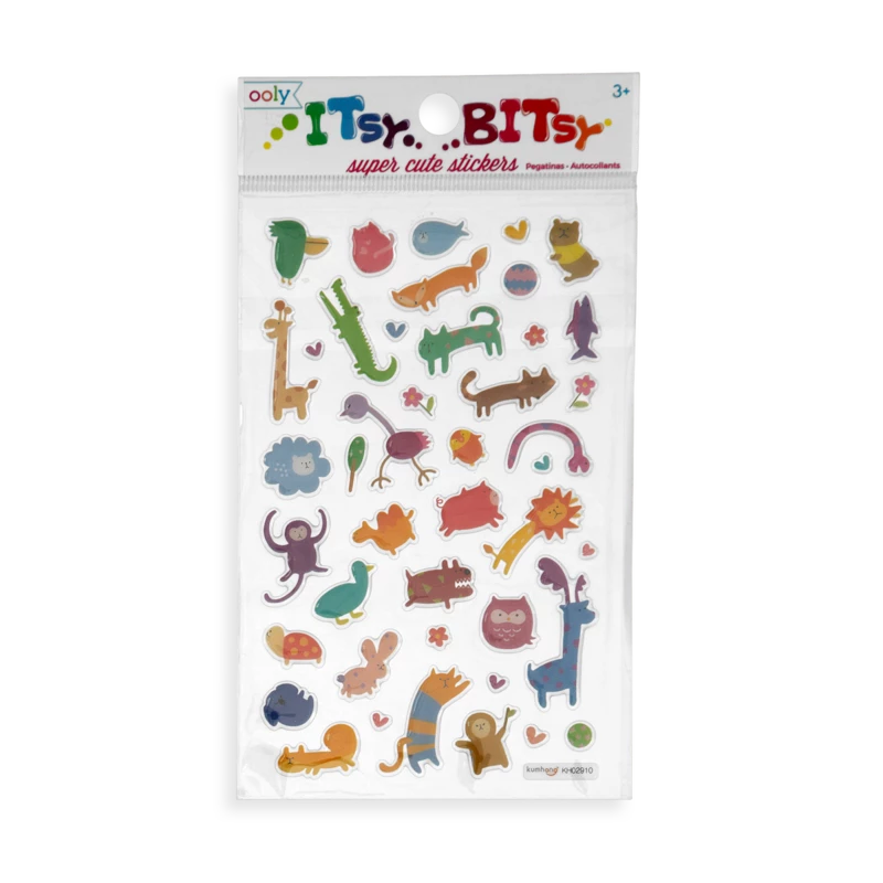 Best deal π₯° Ooly Kids Crafts & Activities Itsy Bitsy Stickers - Wacky Wildlife π€© 3 Ooly Kids Crafts & Activities Itsy Bitsy Stickers - Wacky Wildlife