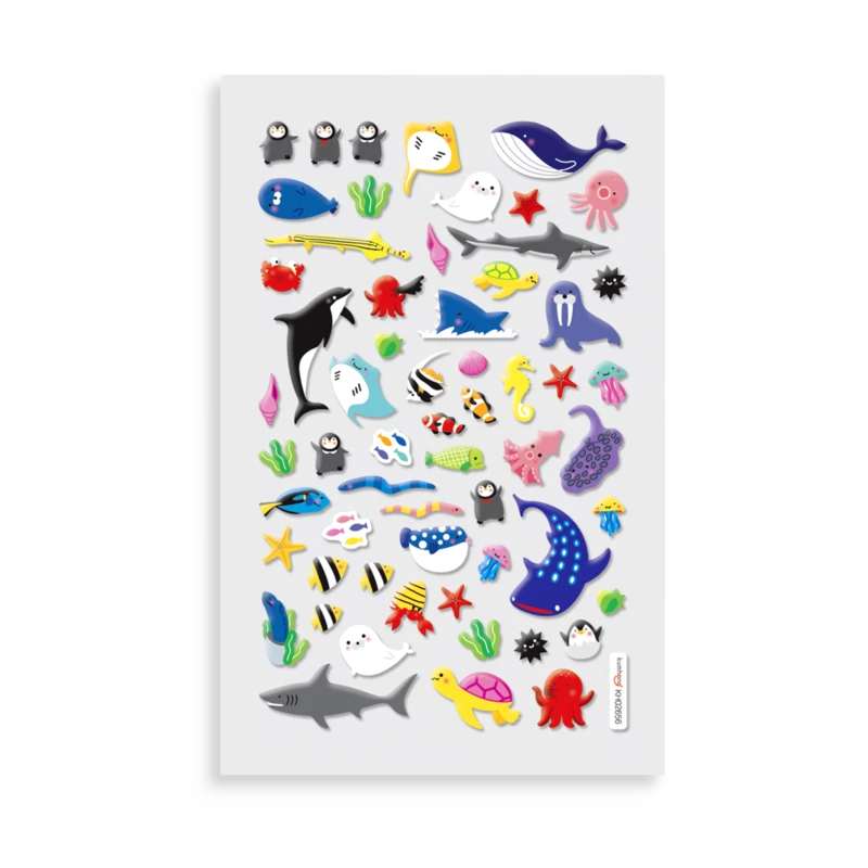 Flash Sale 🔥 Ooly Itsy Bitsy Stickers - Marine Friends 🎁 4 Ooly Itsy Bitsy Stickers - Marine Friends