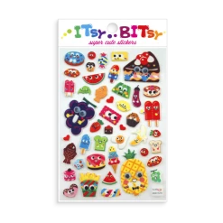 Ooly Itsy Bitsy Stickers - Googly Eyed Foods
