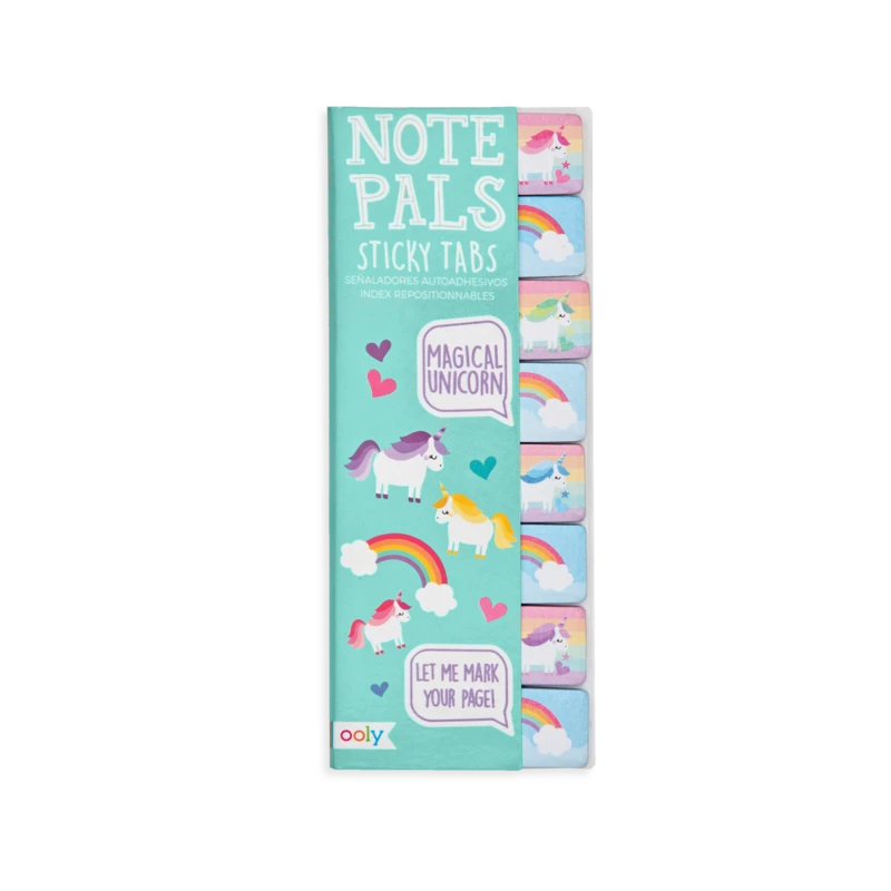 Discount 🔥 Ooly Note Pals Sticky Tabs - Magical Unicorn 😀 3 Ooly Note Pals Sticky Tabs - Magical Unicorn