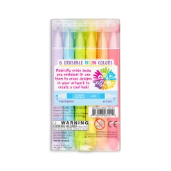 Ooly Mini Magic Liners Erasable Highlighters Set