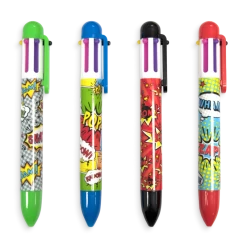Ooly Comic Attack 6-click Multicolor Pens