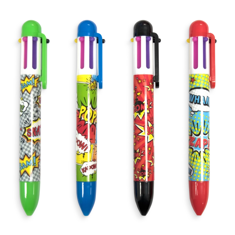 Wholesale ๐ Ooly Comic Attack 6-click Multicolor Pens ๐ 3 Ooly Comic Attack 6-click Multicolor Pens