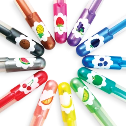 Ooly Yummy Yummy Fruit Scented Glitter Gel Pens Set