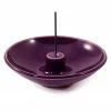 Shoyeido Plum Ceramic Round Incense Holder Incense & Accessories