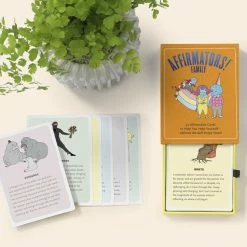 Knock Knock Sale! Affirmators! Family Deck: 50 Affirmation Cards On Kin Of All Kinds – Without The Self-Helpy-Ness!