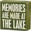 Best reviews of 💯 Primitives By Kathy Box Signs Memories Are Made At The Lake Box Sign ⌛ 1 Primitives By Kathy Box Signs Memories Are Made At The Lake Box Sign