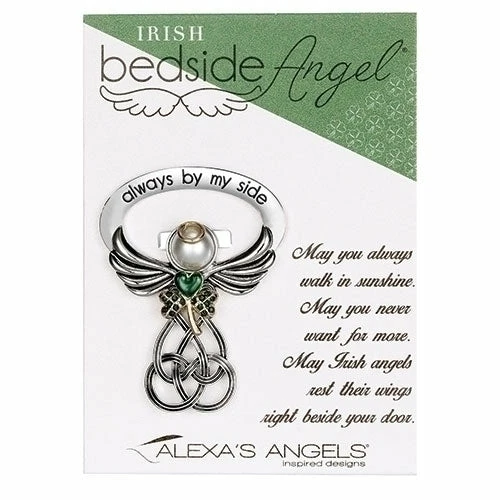 Budget 😀 Roman, Inc. Angel Gifts Always By My Side ~ Irish Celtic Bedside Angel ✨ 3 Roman, Inc. Angel Gifts Always By My Side ~ Irish Celtic Bedside Angel