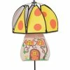 Premier Kites Sunshine Fairy House Garden Mushroom Wind Spinner