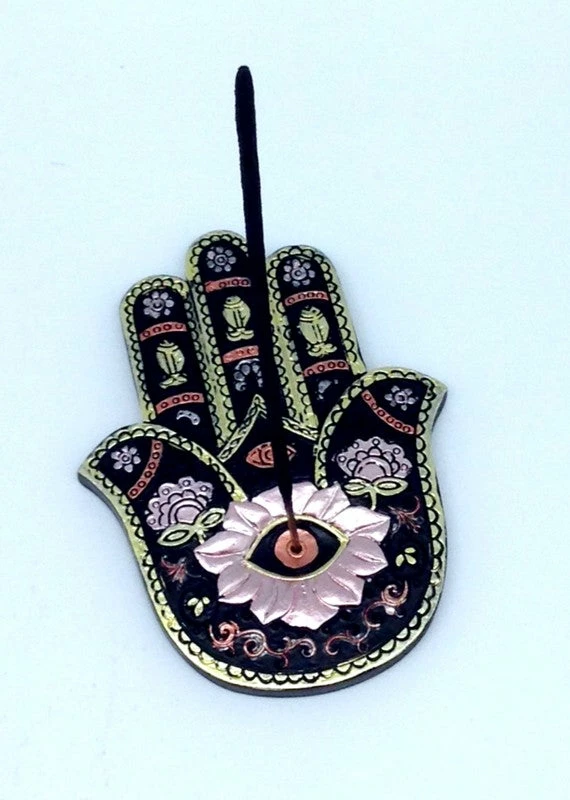 Coupon 🔥 Fantasy Gifts Black And Gold Hamsa Hand Incense Burner Incense & Accessories 😀 3 Fantasy Gifts Black And Gold Hamsa Hand Incense Burner Incense & Accessories
