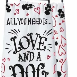 Primitives By Kathy Sale! All You Need Is... Love And A Dog Dish Towel