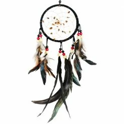 Kheops International Dreamcatcher Gifts Tiger Eye Black Dreamcatcher