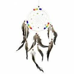 Kheops International 7 Chakras White Dreamcatcher
