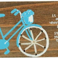 Primitives By Kathy It's Who You Have Beside You - Stitched Block Magnet