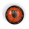 Ten Thousand Villages Global Fair Trade Gifts Owl Kisii Stone Ring & Jewelry Dish Handcrafted In Kenya