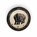 Ten Thousand Villages Elephant Kisii Stone Ring & Jewelry Dish Handcrafted In Kenya