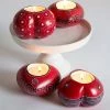 Ten Thousand Villages Global Fair Trade Gifts Kisii Stone Carved Heart Candleholder Handcrafted In Kenya