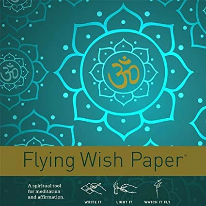 Cheap ๐ฅ Golden OM Mini Flying Wish Paper Kit ๐งจ 4 Golden OM Mini Flying Wish Paper Kit