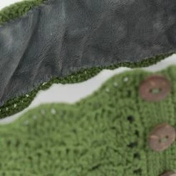 Ten Thousand Villages Crocheted Evergreen Headband Handcrafted In Vietnam Global Fair Trade Gifts