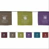 Kheops International Cotton Flag On String Six Wishes Meditation & Prayer Gifts