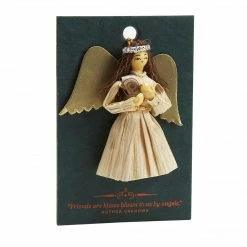 Ten Thousand Villages Lovely Lady Angel Ornament Handcrafted In Nepal