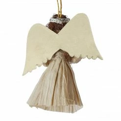 Ten Thousand Villages Lovely Lady Angel Ornament Handcrafted In Nepal
