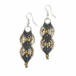 Ten Thousand Villages Global Fair Trade Gifts Enchanted Pathway Earrings Handcrafted In Nepal
