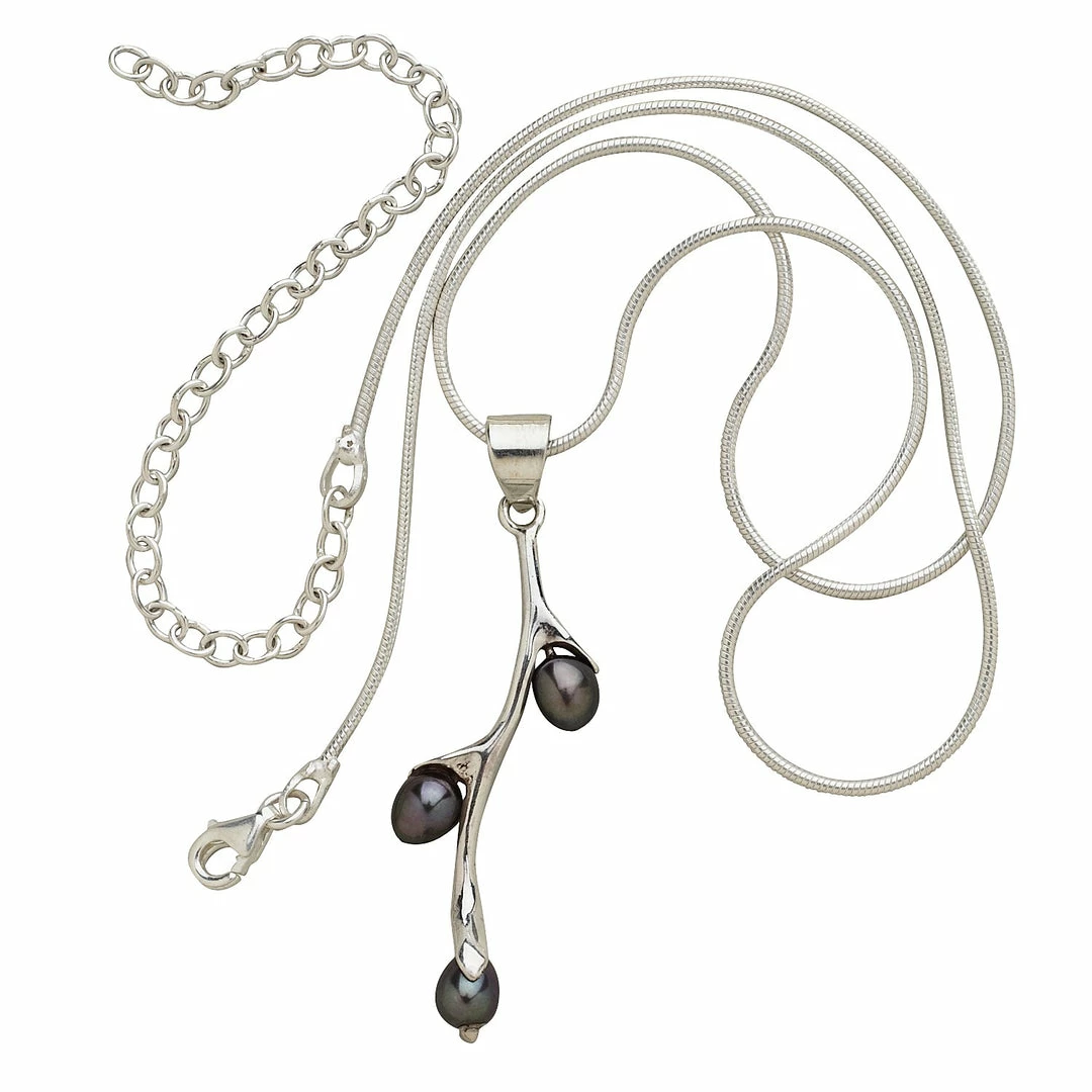 Best deal ๐ Ten Thousand Villages Global Fair Trade Gifts Willow Bud Pearl Sterling Silver Necklace Handcrafted In Nepal โ๏ธ 3 Ten Thousand Villages Global Fair Trade Gifts Willow Bud Pearl Sterling Silver Necklace Handcrafted In Nepal