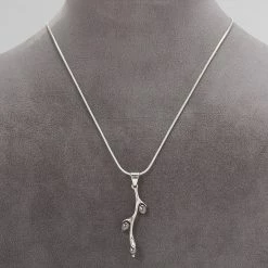 Best deal ๐ Ten Thousand Villages Global Fair Trade Gifts Willow Bud Pearl Sterling Silver Necklace Handcrafted In Nepal โ๏ธ 11 Ten Thousand Villages Global Fair Trade Gifts Willow Bud Pearl Sterling Silver Necklace Handcrafted In Nepal