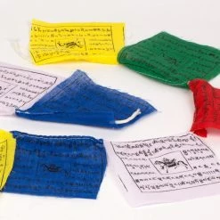 Ten Thousand Villages Complete Meditation & Relaxation Gift Set With Singing Bowl, Flags, Incense, Mantra Rock Handcrafted In Nepal Gift Sets