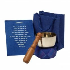 Ten Thousand Villages Namaste Singing Bowl Gift Set Handcrafted In Nepal