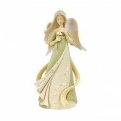 Enesco Angel Gifts Count Your Blessings Angel Figurine From The Foundations Collection