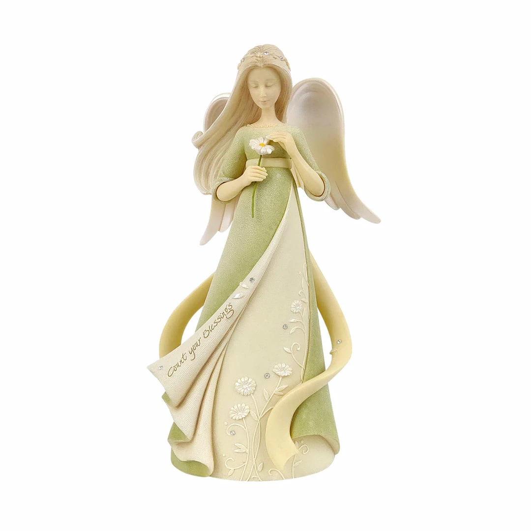 Deals π Enesco Angel Gifts Count Your Blessings Angel Figurine From The Foundations Collection π₯ 3 Enesco Angel Gifts Count Your Blessings Angel Figurine From The Foundations Collection